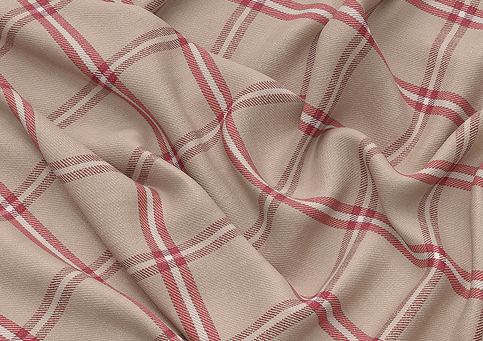 Applecross, Cranberry - Roman Blind - Image 4